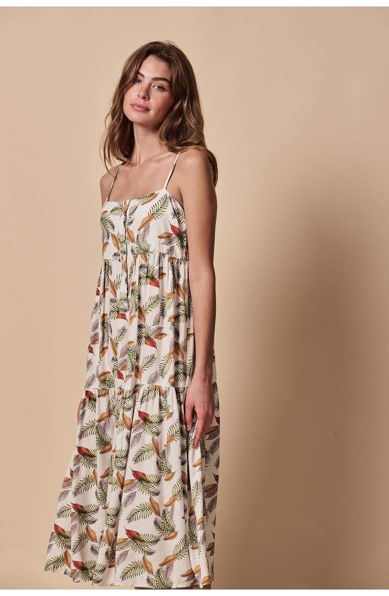 The Shirt by Rochelle Behrens The Leora Dress, Main, color, Tropical