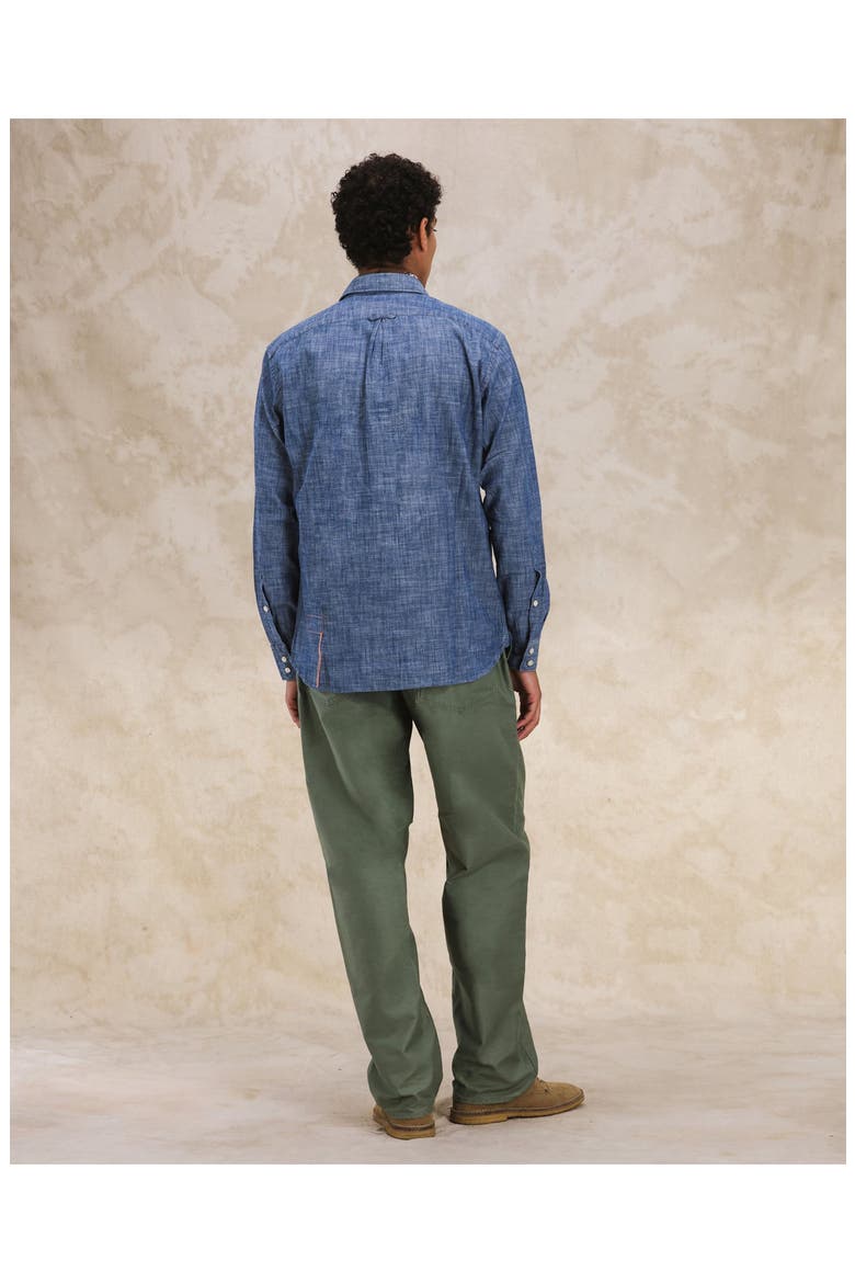 Sheep Chambray Shirt, Alternate, color, BLUE