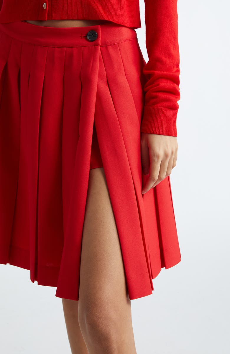 Sandy Liang Astra Pleated Skort, Alternate, color,