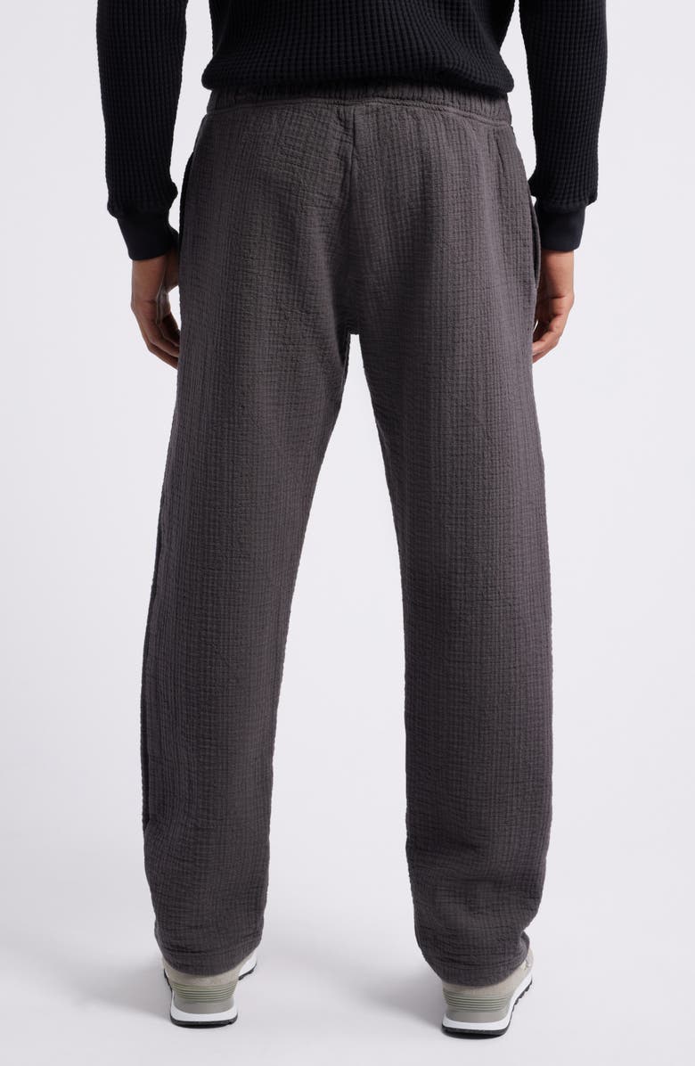 STANDARD ISSUE Sashiko Puckered Drawstring Slacker Pants, Alternate, color,