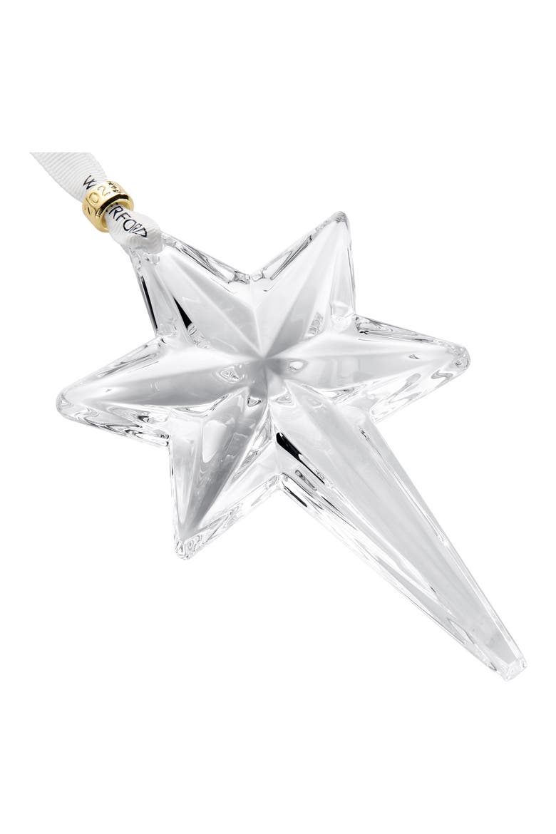 2025 Annual Snowstar Crystal Ornament, Alternate, color, NO COLOR