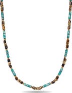 EYE CANDY LOS ANGELES Men's Landon Stone Beaded Necklace