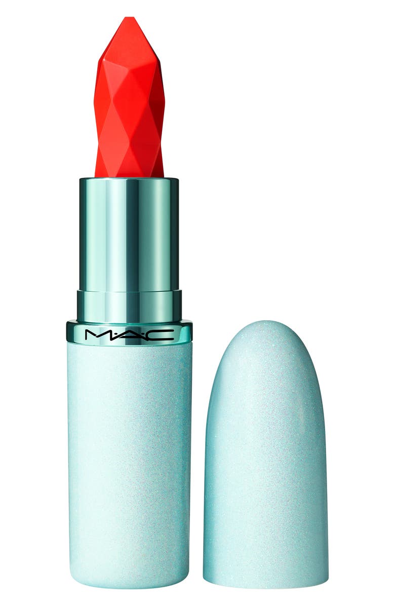 MAC Cosmetics M·A·Cximal Sleek Satin Lipstick, Main, color, Unexpected Red