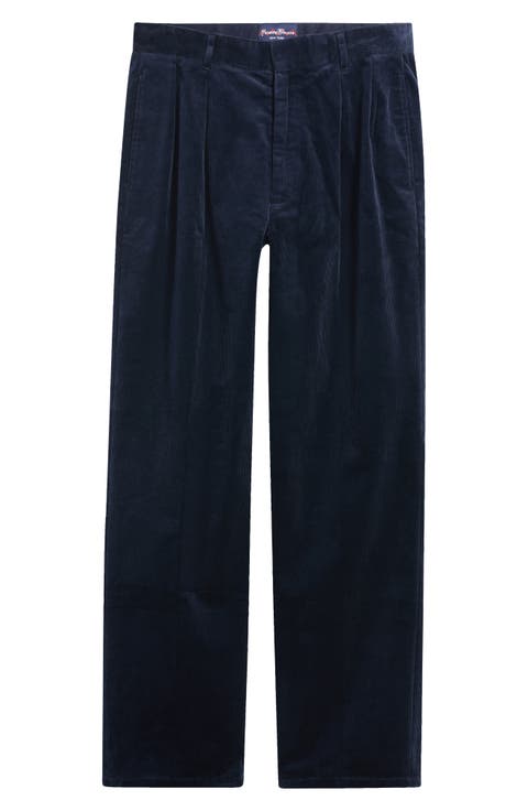 Henry Pleated Corduroy Pants