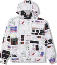 PLEASURES Textbook Cotton Blend Hoodie
