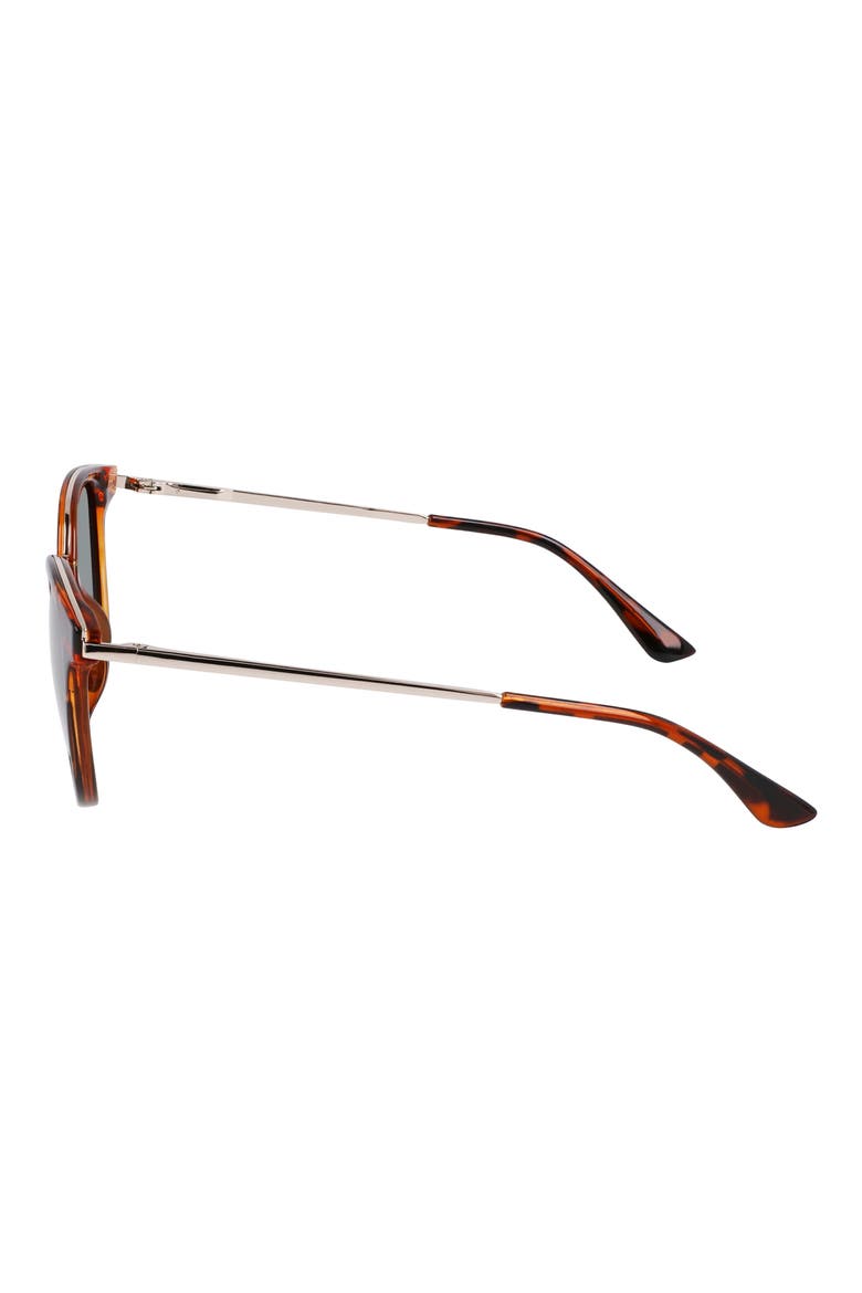 48mm Oval Sunglasses, Alternate, color, TORTOISE