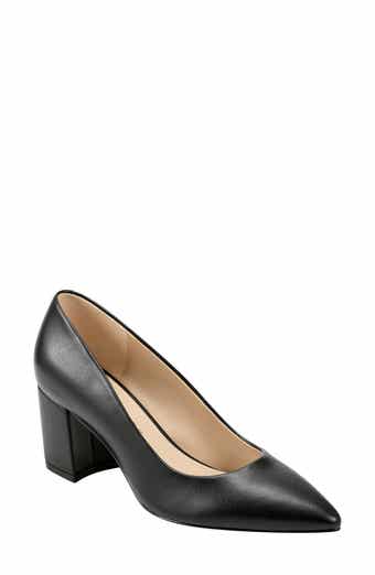 Marc Fisher Ltd Lewisa Pointed Toe Pump in Black at Nordstrom Size 5