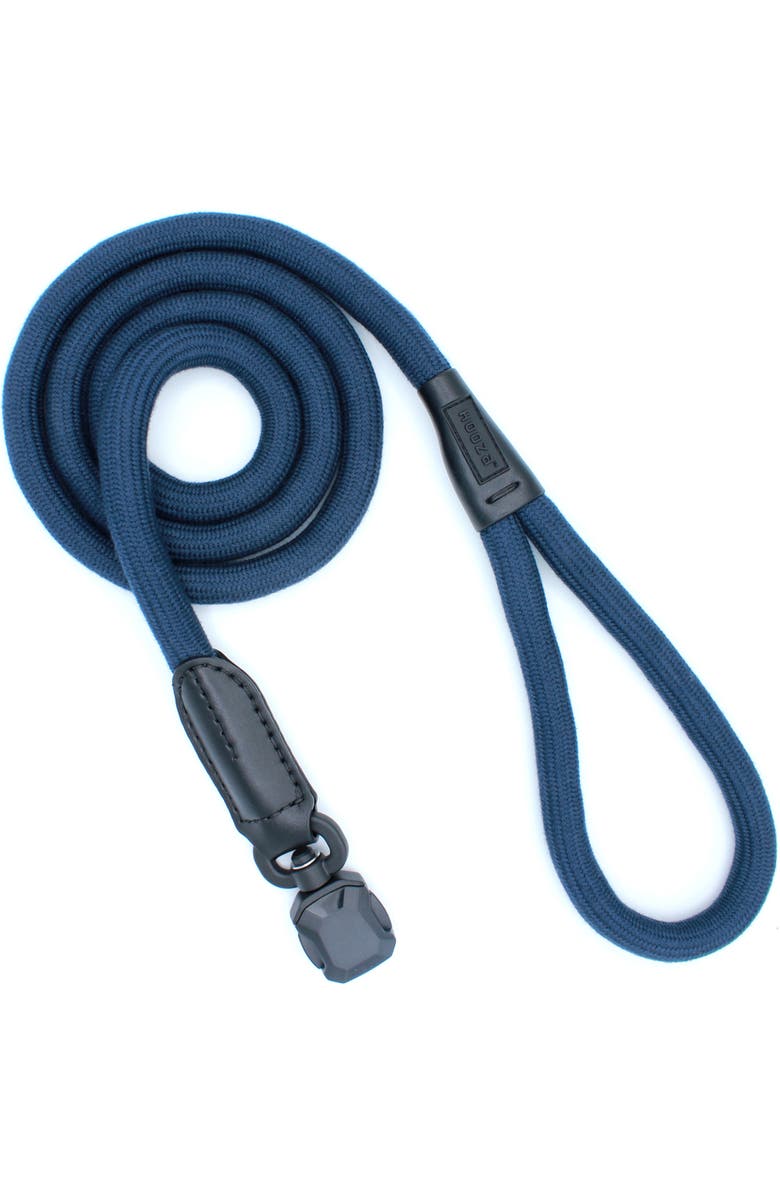 HOOZA Rope Dog Leash 1 Inch x 5 Feet, Main, color, Blue