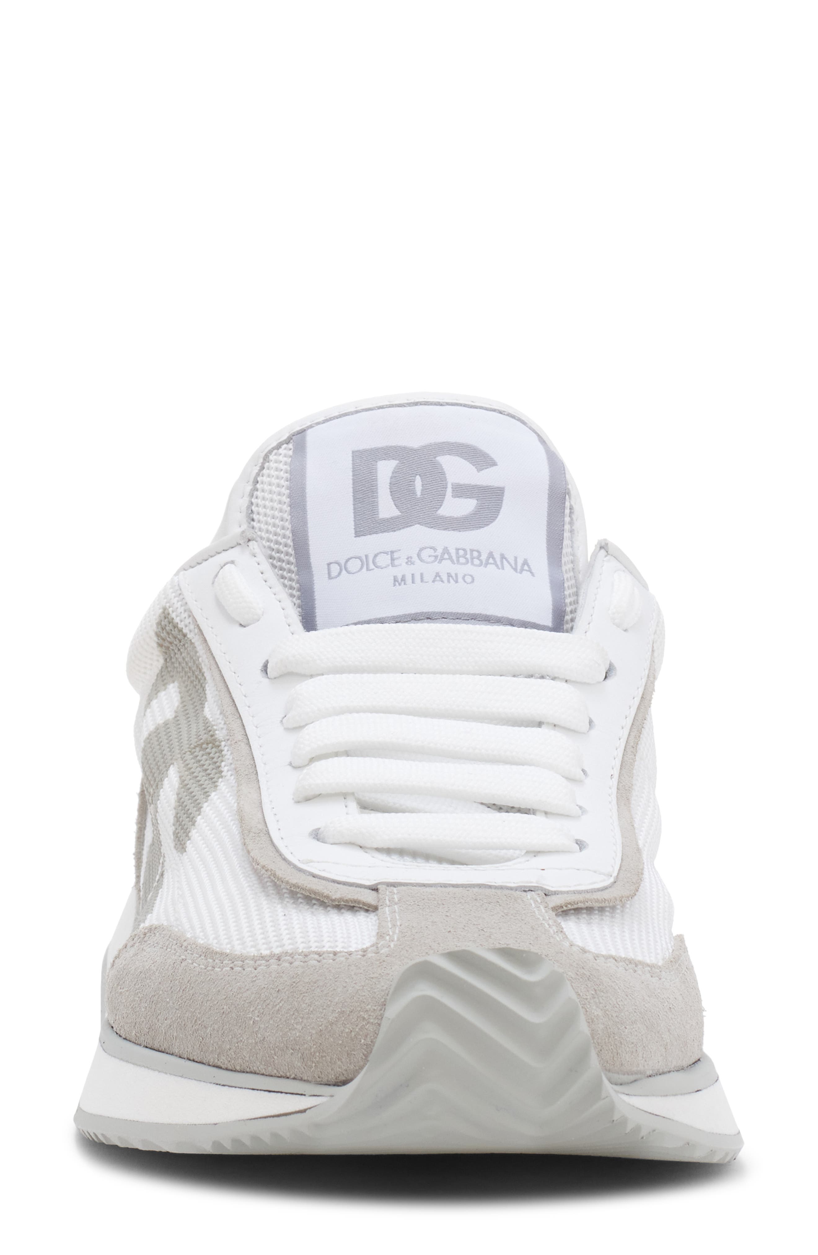 Dolce&Gabbana DG Cushion Sneaker, Alternate, color, Bianco/ Bianco