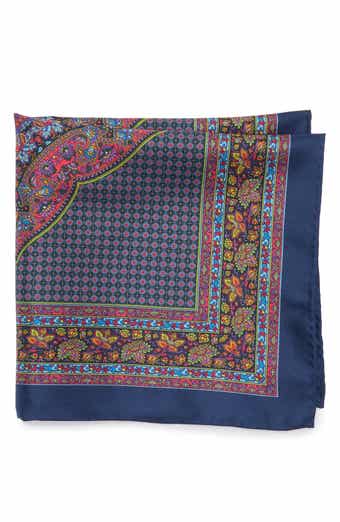 Paisley Floral Pocket Square