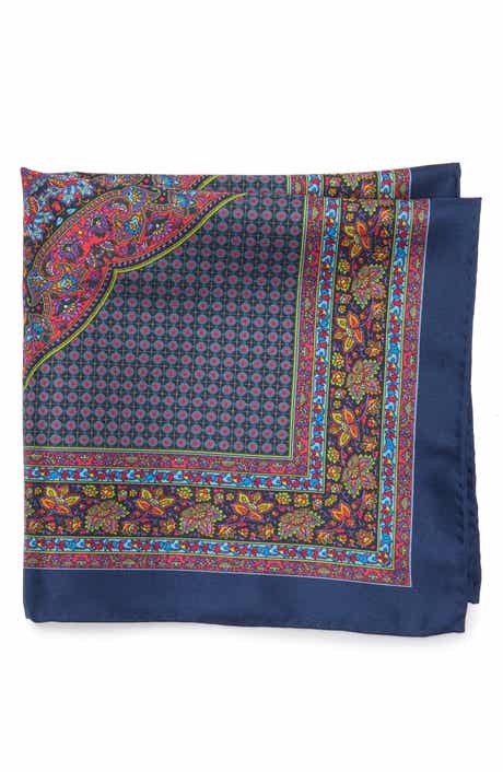 Paisley Floral Pocket Square
