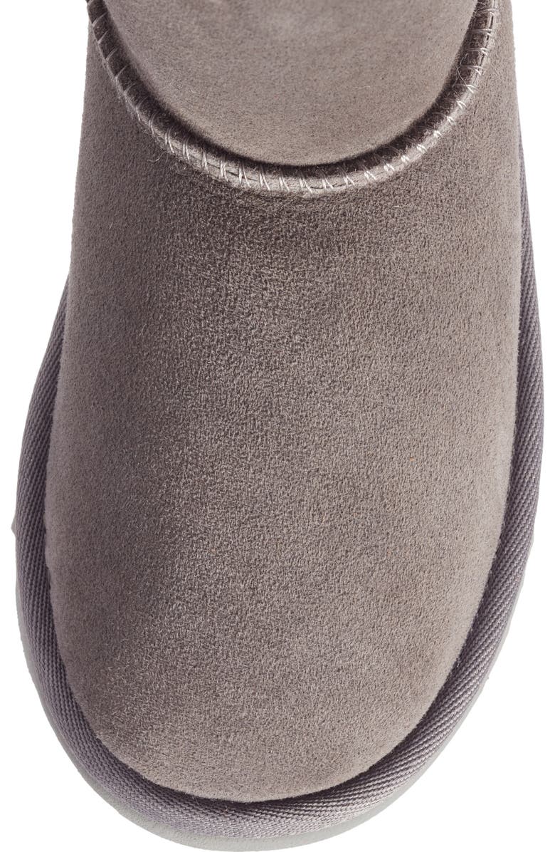 UGG<sup>®</sup> Kids' Classic Short II Water Resistant Genuine Shearling Boot, Alternate, color, Grey
