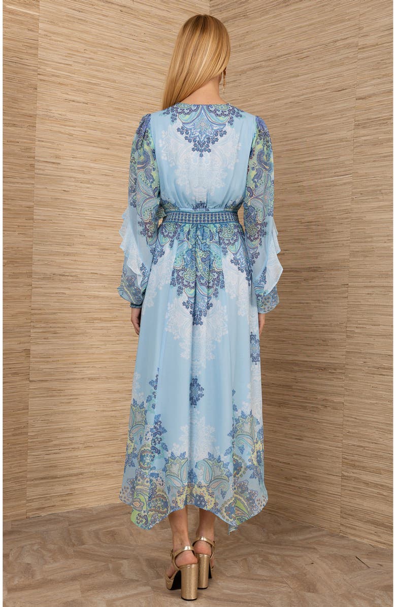 Hale Bob Kamilah Chiffon Dress, Alternate, color,