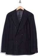Reiss Oasis Double Breasted Wool Blend Sport Coat