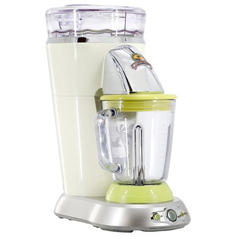 Bahamas 36 Ounce Frozen Concoction Maker in Off White and Lime Green