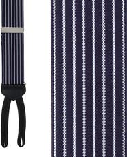 Trafalgar Voltaire Chalk Stripe Formal End Suspenders