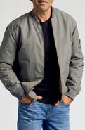 True Classic Water Resistant Cotton Blend Bomber Jacket