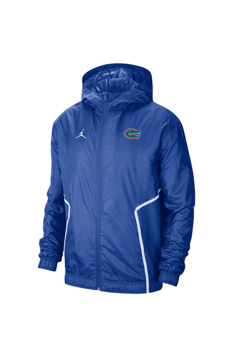 Jordan Brand Men's Jordan Brand Royal Florida Gators 2021 Sideline Full-Zip Jacket, Alternate, color,