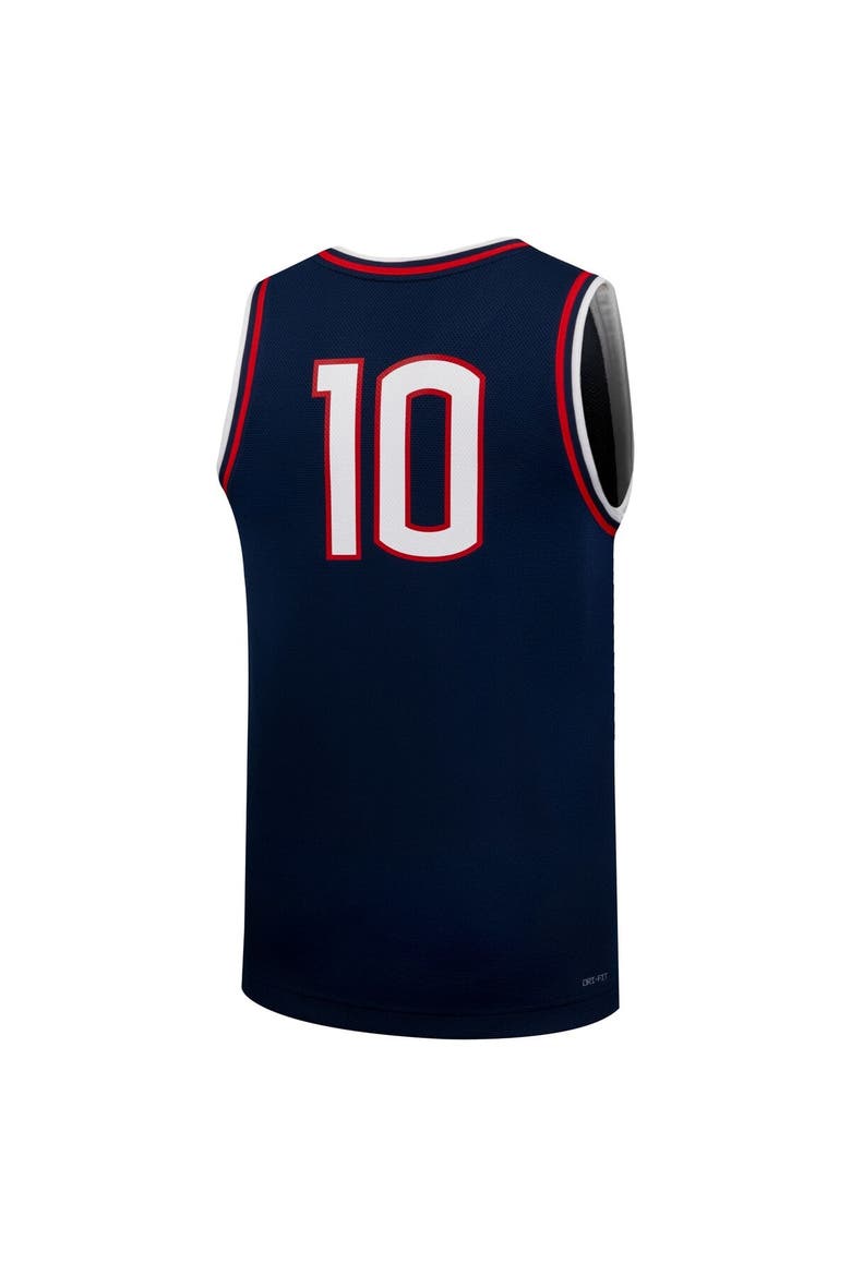 Unisex Nike #10 Navy UConn Huskies Replica Basketball Jersey, Alternate, color, Navy