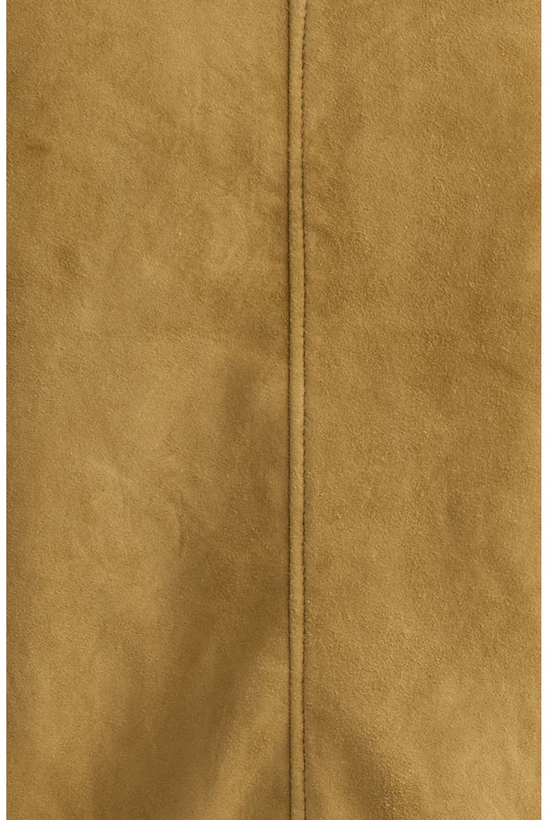 Astley Suede Jacket, Alternate, color, BREEN