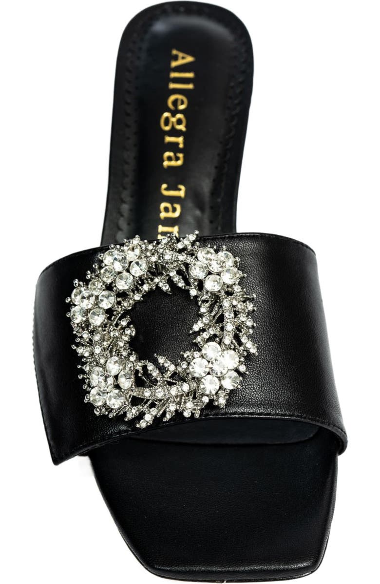 Allegra James Harper Leather Sandal, Alternate, color,