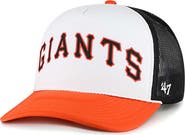 '47 Men's '47 White San Francisco Giants Foam Front Script Trucker Snapback Hat