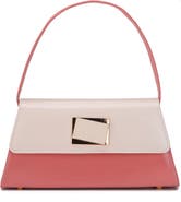 NINETY UNION Patent Faux Leather Handbag