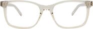 Saint Laurent 53mm Square Optical Glasses