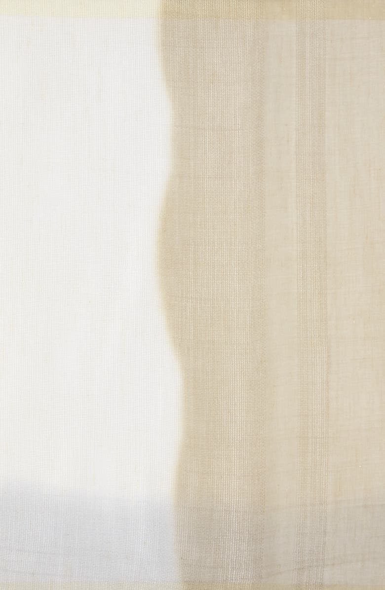 Vince Camuto Dip Dye Border Print Scarf, Alternate, color, 