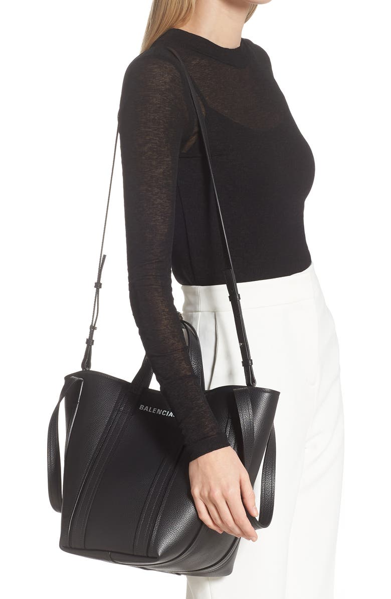 Balenciaga Everyday Leather Tote, Alternate, color,