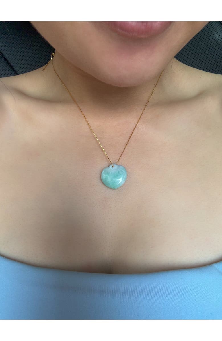 seree Amour Jade pendant necklace, Alternate, color, 