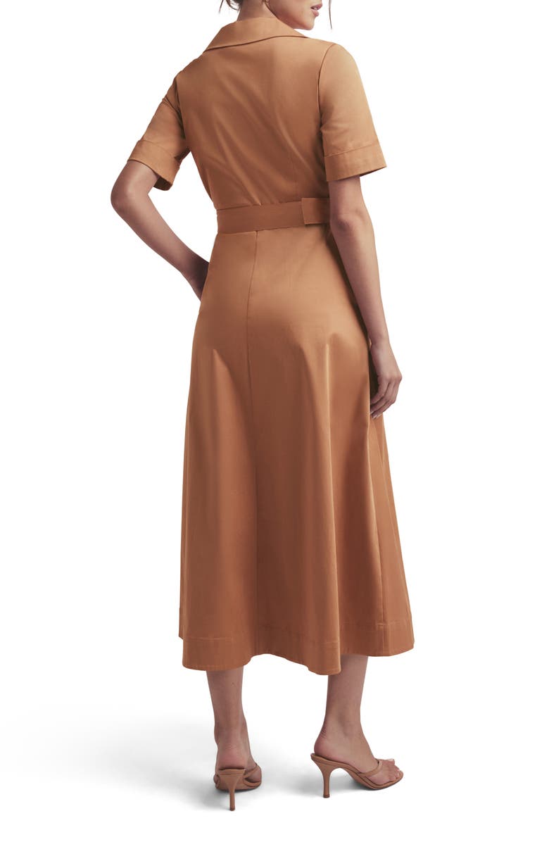 Favorite Daughter The Expressing Myself Belted A-Line Dress, Alternate, color, 