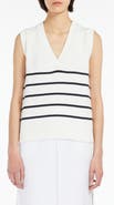 MM by Max Mara Scafati Stripe Sweater Vest
