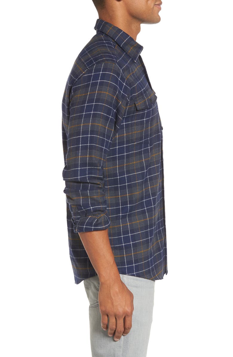 Barbour Keel Regular Fit Plaid Sport Shirt, Alternate, color, 