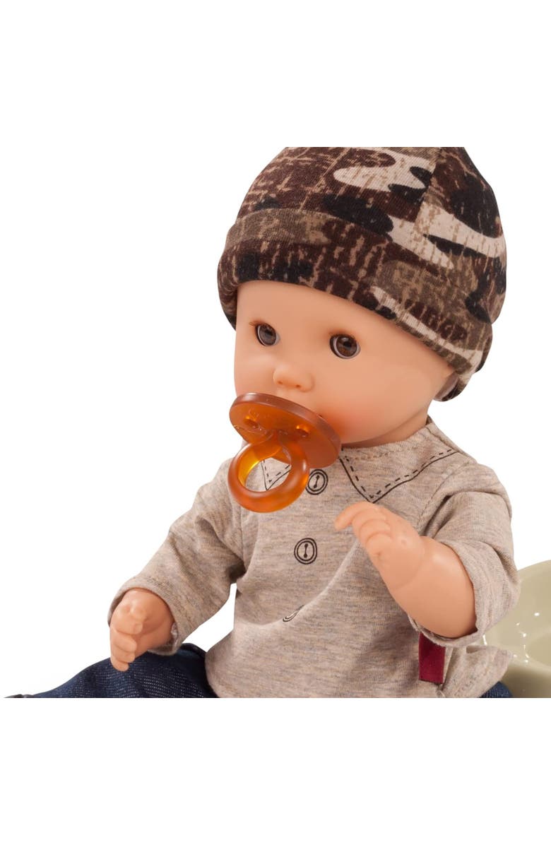 Gotz Aquini 13" Boy Bath Baby Doll, Alternate, color, Multicolored