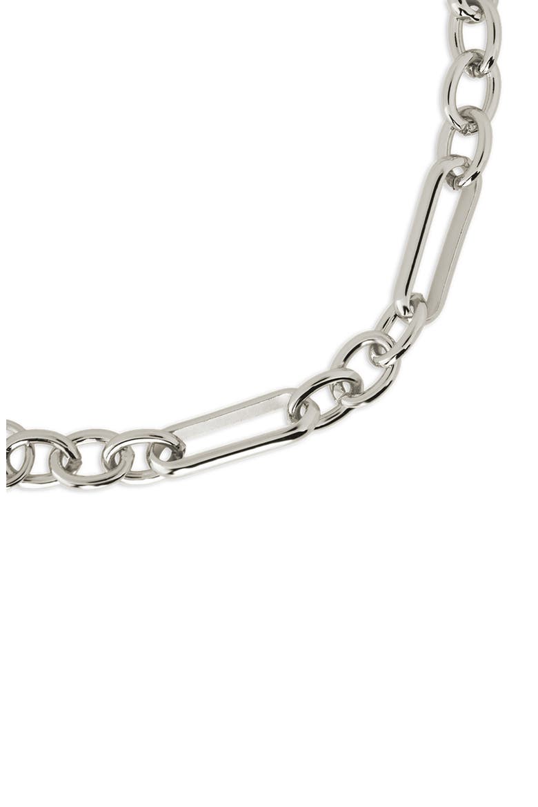 Bexley Mixed Link Chain Bracelet, Alternate, color, SILVER