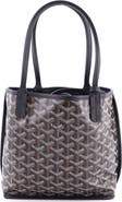 Pre-Owned Goyard Anjou Reversible Tote Coated Canvas Mini