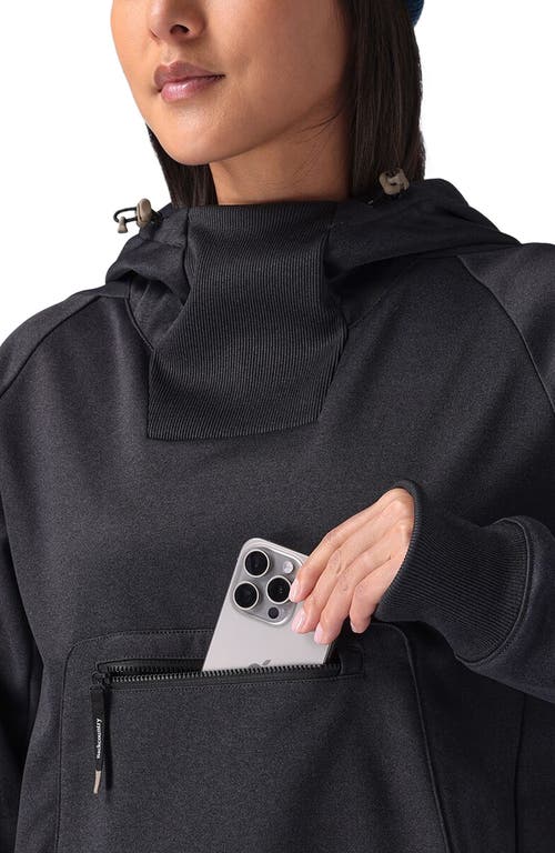 Backcountry Meltdown Water-resistant Hoodie In Black