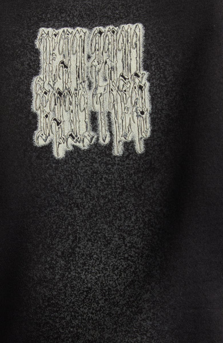 Jean Paul Gaultier Tattoo Poem Graphic Baby Tee, Alternate, color, 