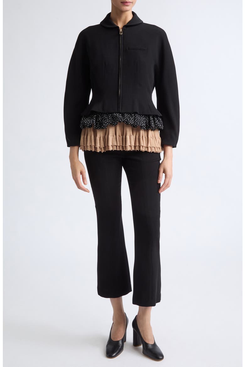 Cade Kick Flare Pants, Alternate, color, BLACK