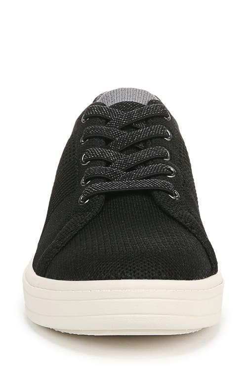 Bzees Vip Open Knit Sneaker In Black