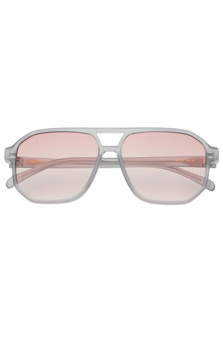 FREYRS Eyewear Billie Aviator Sunglasses, Main, color, Gray