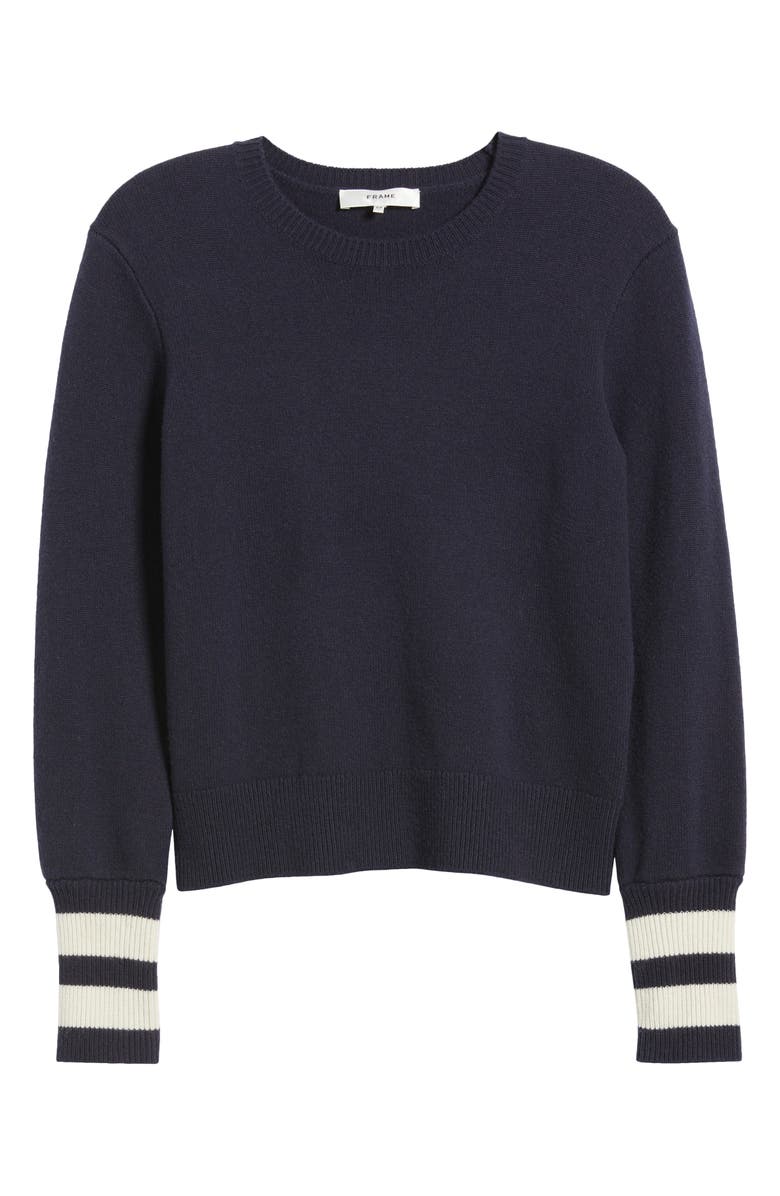 FRAME The Club Cashmere Blend Sweater, Alternate, color, 