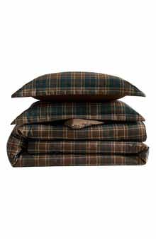 Eddie Bauer Huntley Plaid Reversible Microfiber Comforter Set