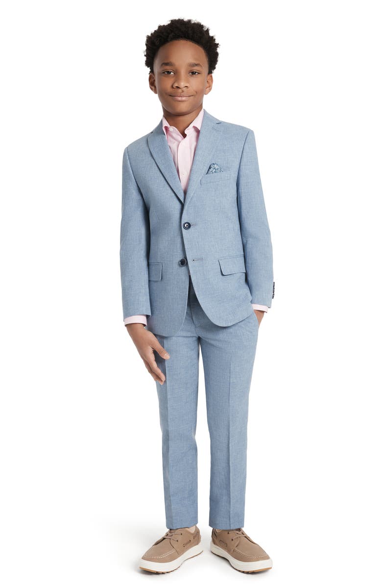 Tallia Kids
 Linen Blend Sport Coat, Alternate, color, 