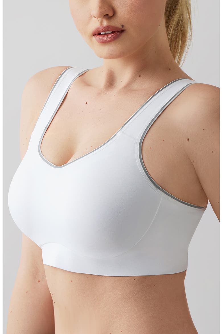 Sydney Underwire High Impact Sports Bra, Alternate, color, WHITE