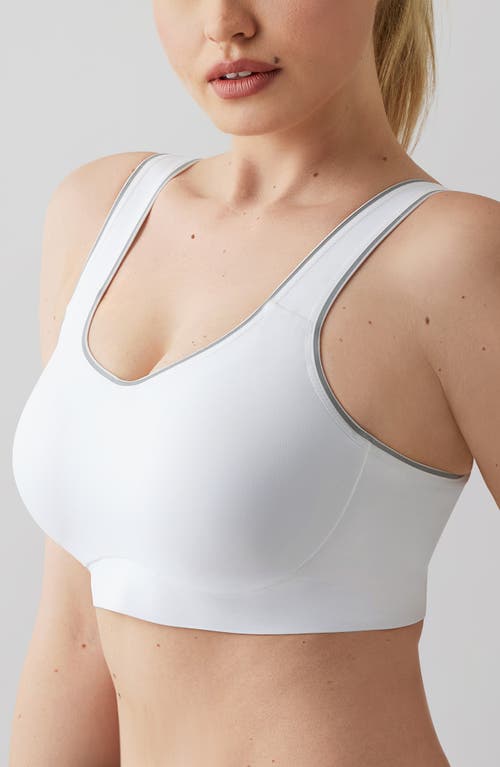Wacoal Sydney Underwire High Impact Sports Bra In White