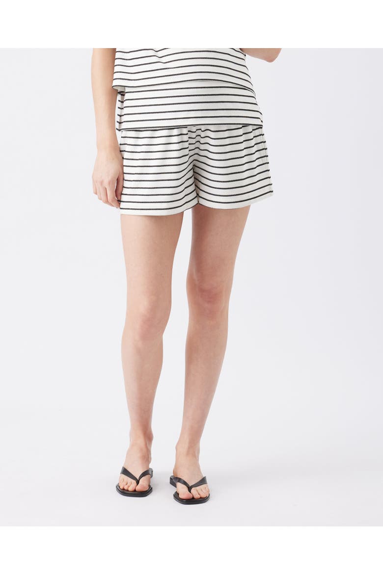 Jada Stripe Short, Alternate, color, White / Black