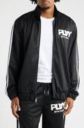 PLAY PALM ANGELS Logo Print Track Jacket