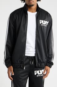 PLAY PALM ANGELS Logo Print Track Jacket